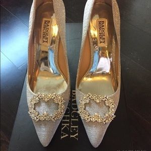 Gorgeous bridal shoe